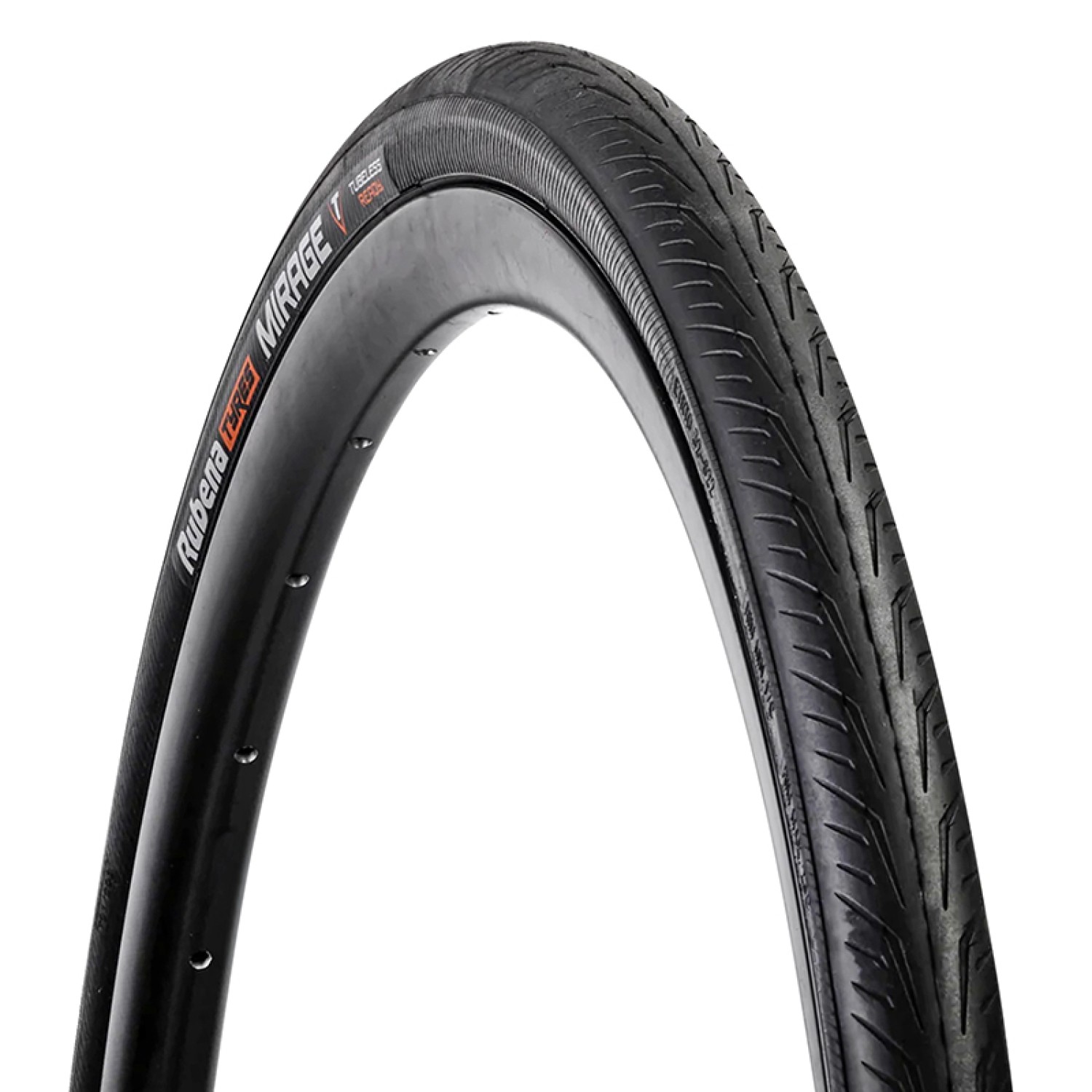 Pneu route 700x28 Rubena Mirage évitez les crevaisons en course avec le tubeless ready TS