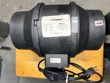VIVOSUN 6-inch Inline Tube Fan with Variable Speed Controller, 2550 RPM, 67W