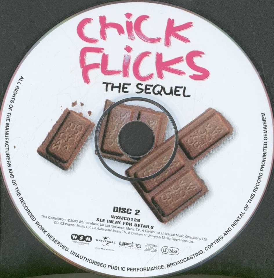 Various Artists Chick Flicks - the Sequel double CD UK Warner Strategic - Bild 3 von 4