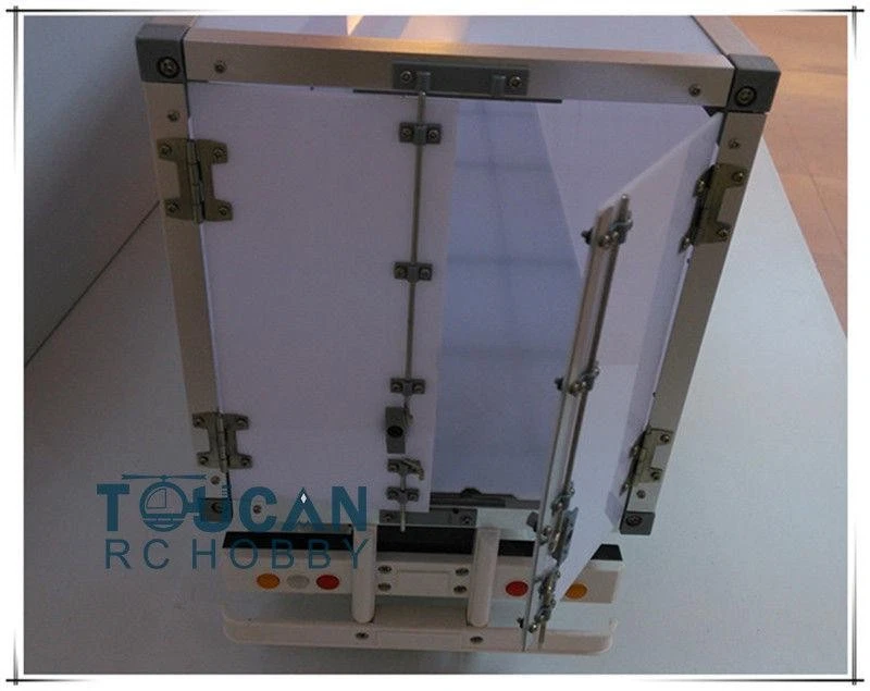 TOUCANRC 1/14 Scale Semi-trailer Reefer Container for Tamiya RC Truck No Servos - Image 3 of 4