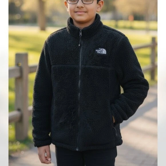 CHAQUETA ACOLCHADA CHIMBORAZO MONTAJE REVERSIBLE POLAR THE NORTH FACE BOYS M 10/12 Foto 4 de 4