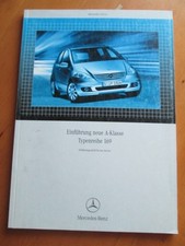 Workshop Manual Introduction Mercedes A Class W 169 - 2004