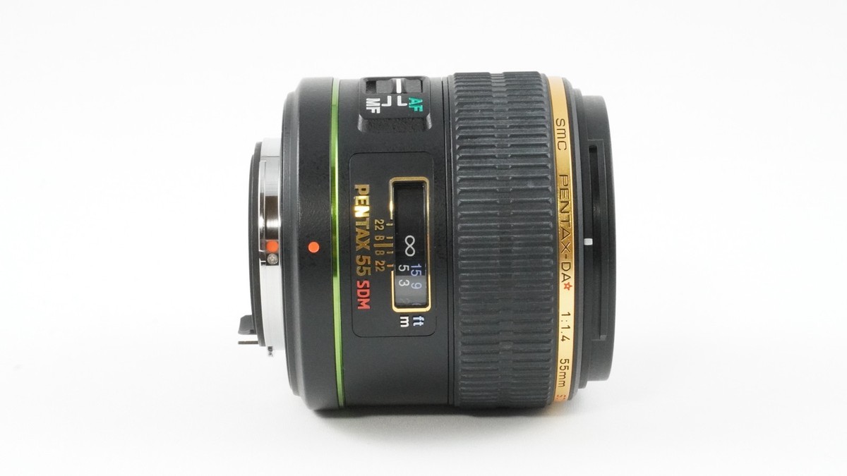smc Pentax DA* 55mm f/1.4 SDM Lens APS-C K mount from JAPAN #129