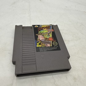 Gotcha! The Sport Nintendo NES Video Game Cartridge 1985 TESTED AND WORKS GREAT!