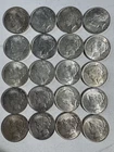 Lot of 20 Peace Silver Dollars 1922-1928 $1 US Silver Coins Estate Find