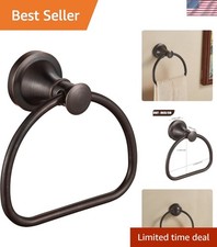 Bronze Towel Ring,Bathroom Hand Towel Holder,Oil Rubbed Towel Hanger Wall Mou...