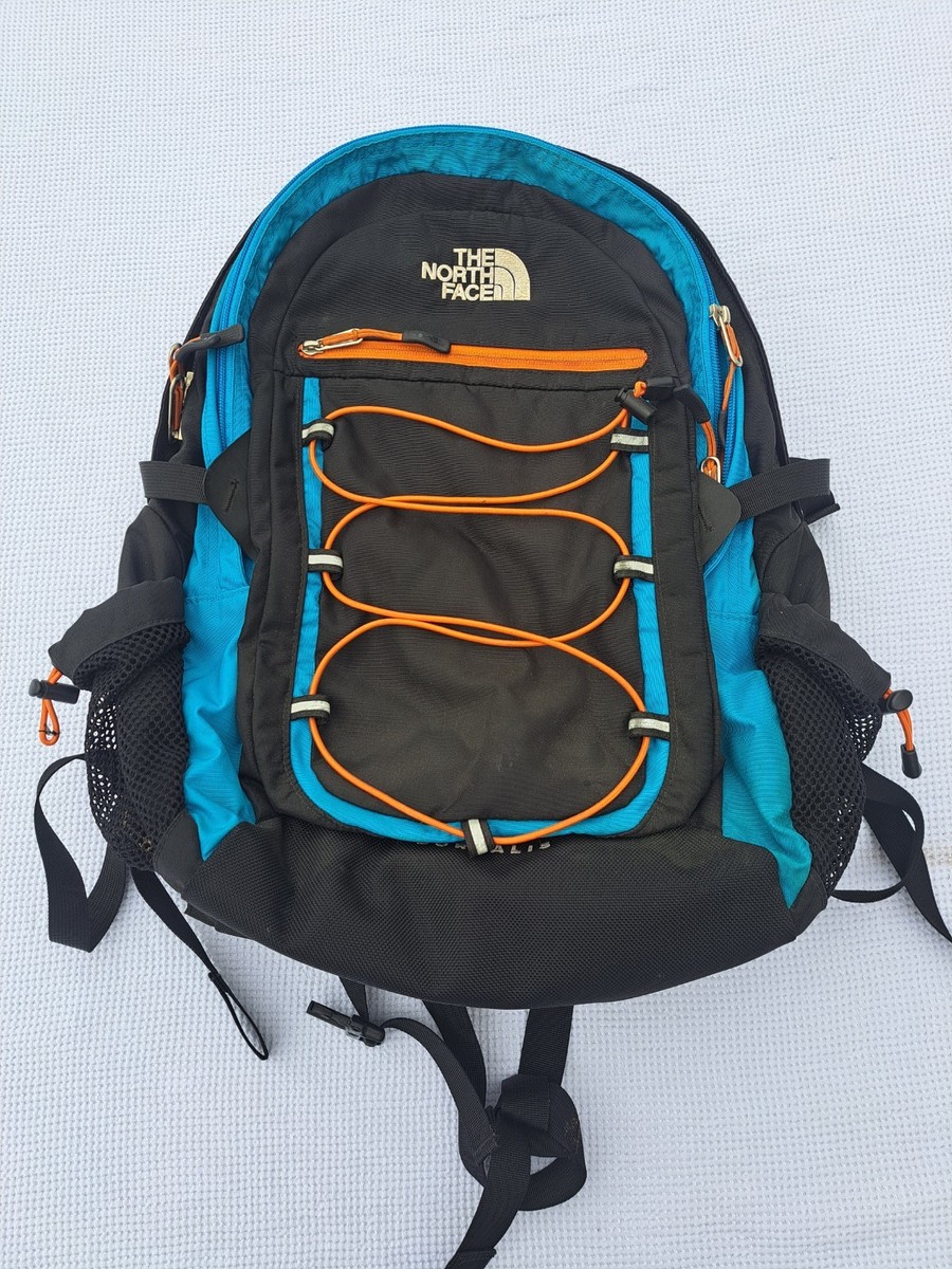 The North Face Borealis Black and Blue Reinforced Backpack The North Face Borealis Black and Blue Reinforced Backpack