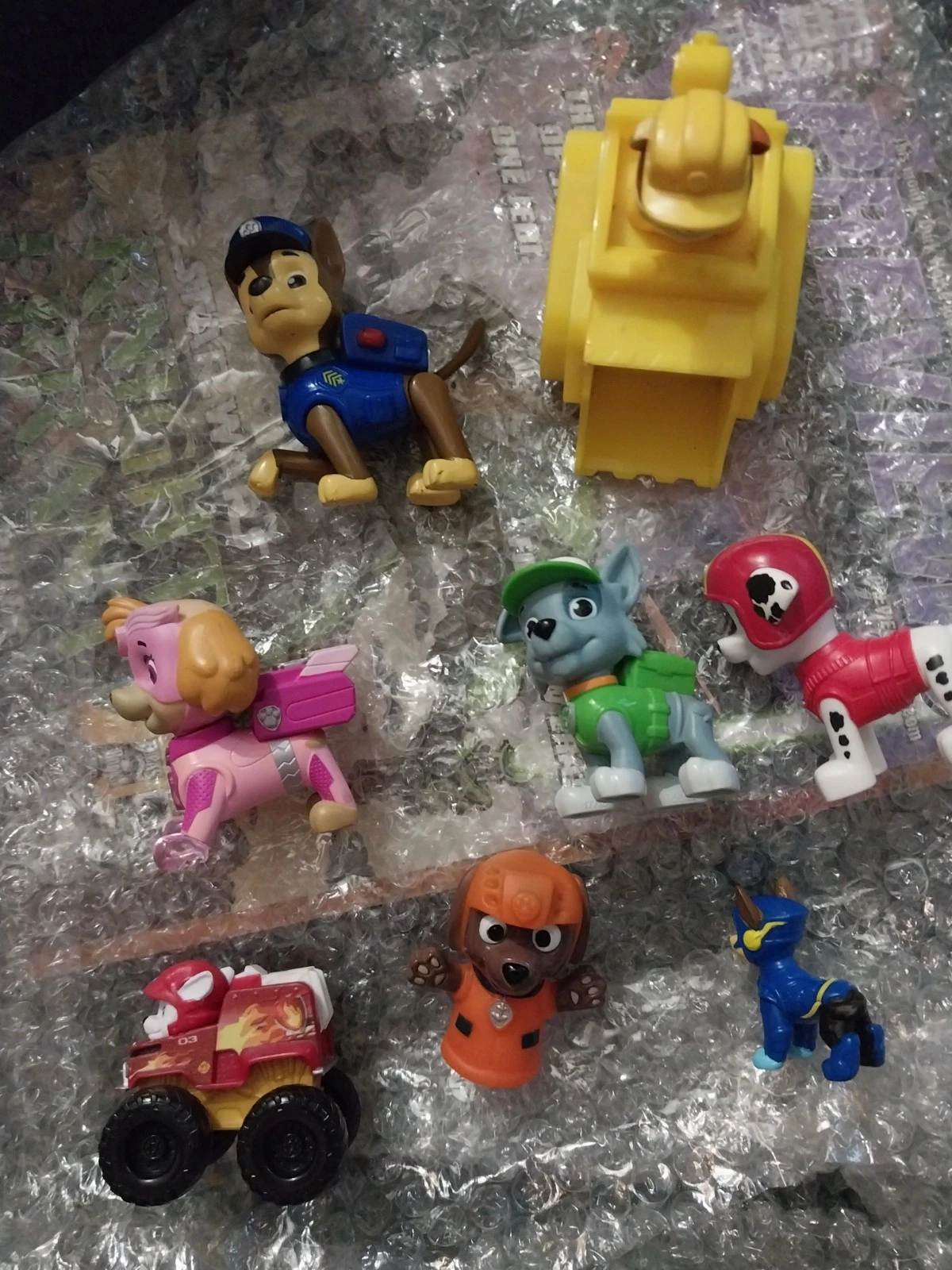 nickelodeon lot toy figure car crew 