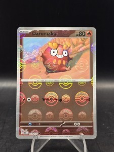 Pokemon TCG Darumaka 013/086 (Poke Ball Pattern) Black Bolt Holo NM