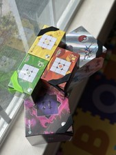 GAN POKEMON 3x3 COMPLETE Collection LIMITED EDITION Cubes/SEALED Stand Included 