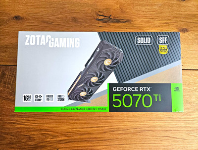ZOTAC GAMING NVIDIA GeForce RTX 5070 Ti 16GB SFF Grafikkarte