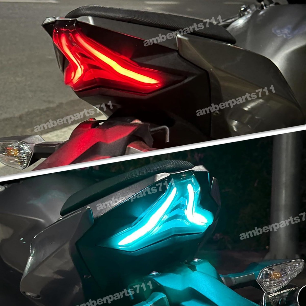 Integrated LED Tail Lightfor KAWASAKI Ninja ZX4R ZX6R ZX10R/RR 25R