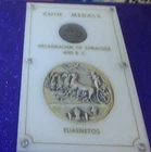 1963 Euaenetos 7.15 oz 999.9 silver Decadrachm of syracuse 400 B.C.