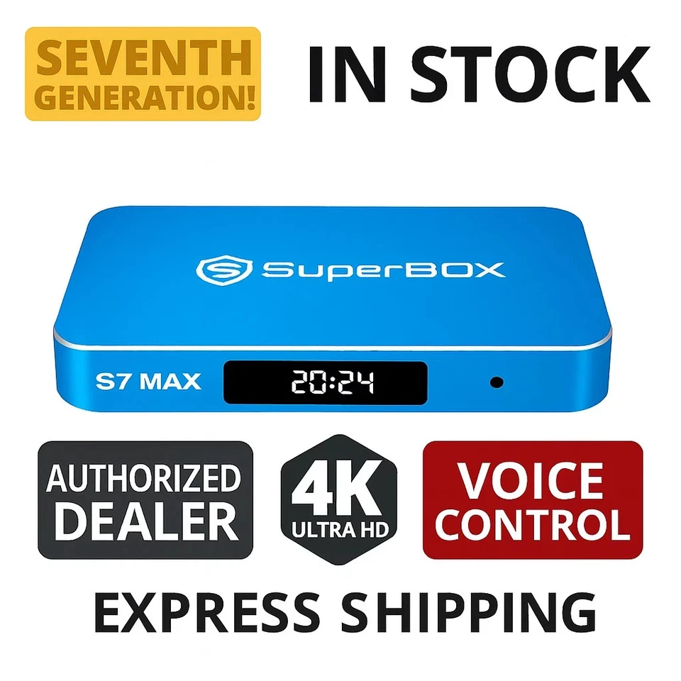 New 2026 SUPERBOX S7 Max - No Fees - Authorized Distributor - Fast Free Ship! - Image 4 of 4
