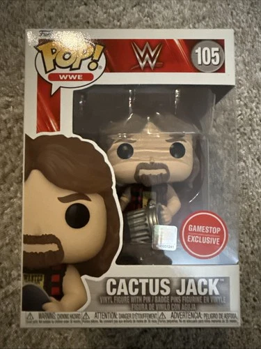 Funko Pop! WWE: Cactus Jack #105 GameStop Exclusive Vinyl Figure