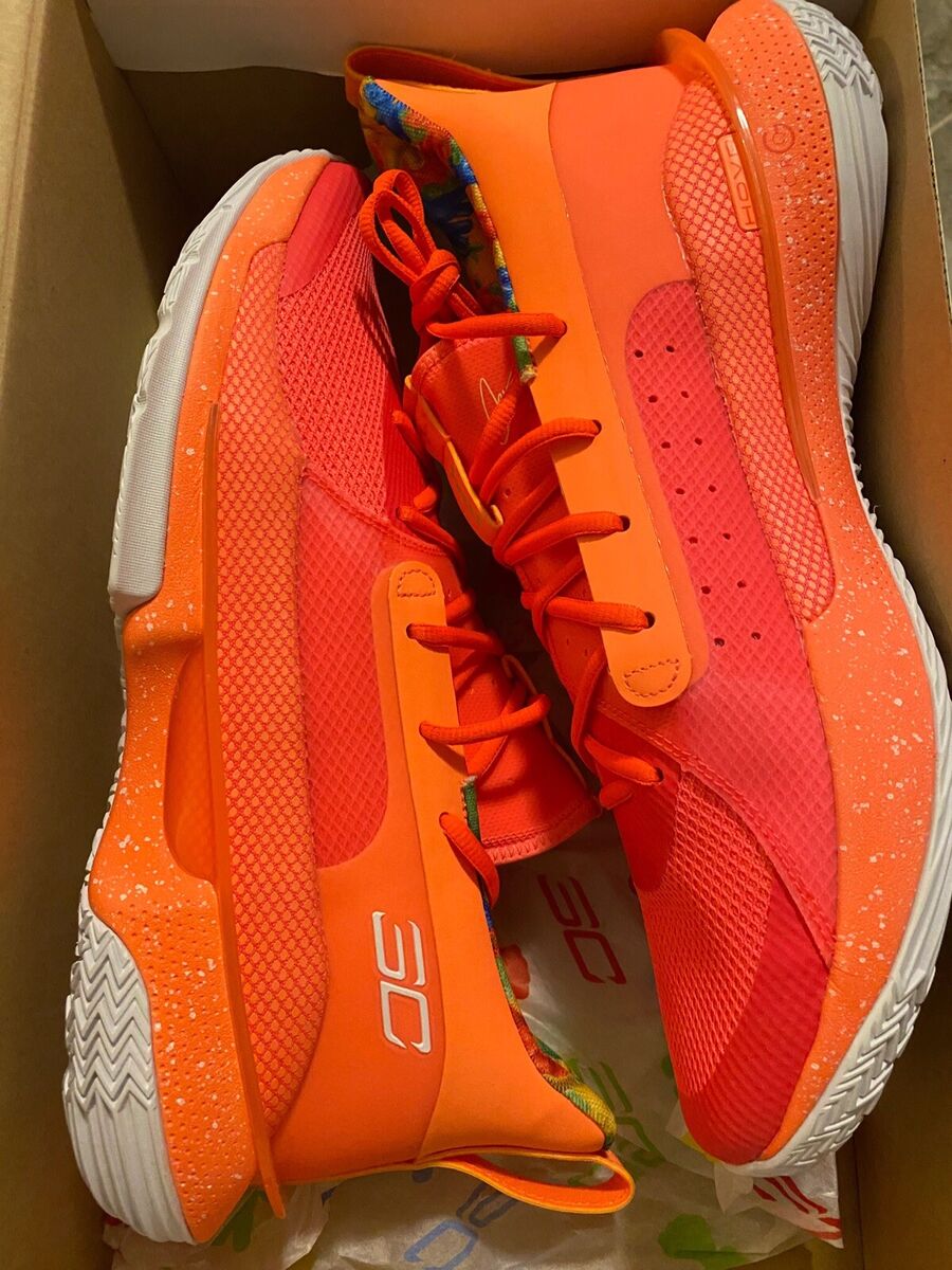 Under Armour Curry 7 Sour Patch Kids Peach Special Edition Under Armour Curry 7 Sour Patch Kids Peach Special Edition