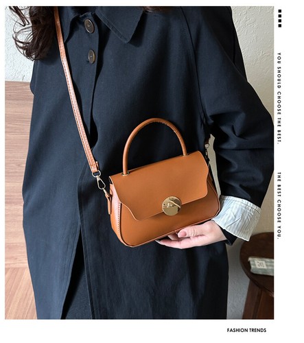 Fashion Casual One Shoulder Crossbody Underarm Handheld Small Square Bag - Picture 11 of 26