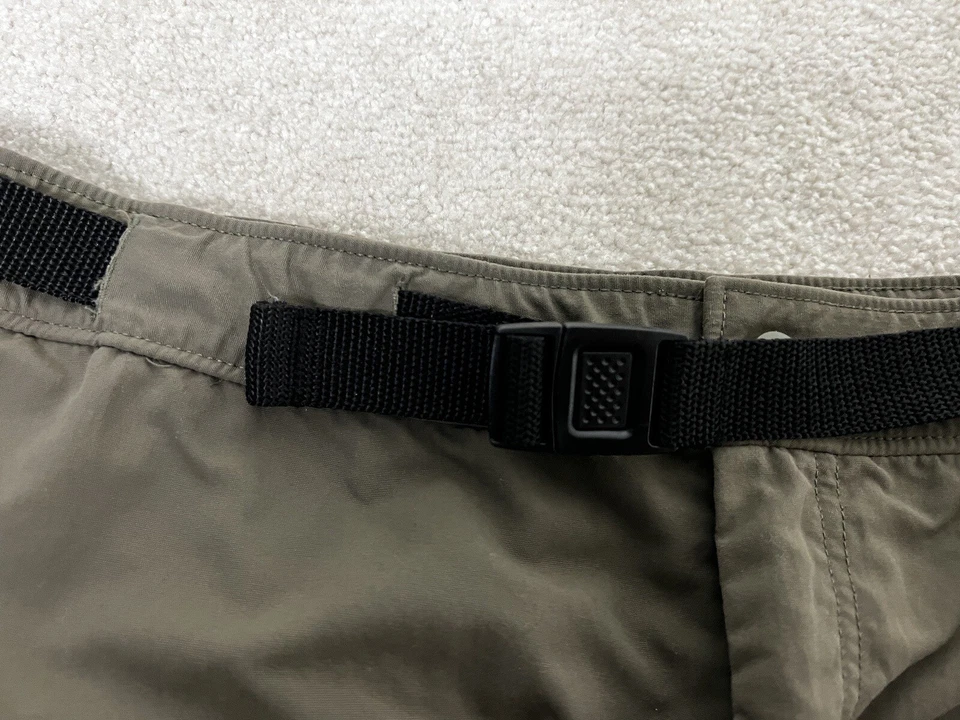 Pantalones Cortos Quest Para Hombre Extra Grandes Marrón Bolsillos de Carga Nylon Cinturón Senderista Utilidad Foto 2 de 4