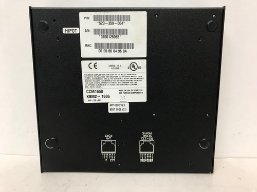 AVOCENT CCM1650 520-359-004 16 PORT CONSOLE PORT SERVER WITH WARRANTY - Picture 5 of 6