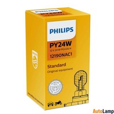 PHILIPS PY24W Halogen Vision 12V 24W PGU20/4 Innenleuchte 12190NAC1 Single