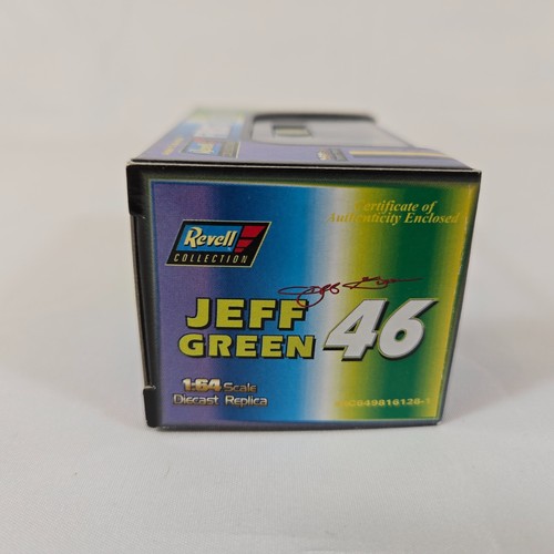 1998 Nascar Revell 1:64 Diecast Jeff Green First Union Devil Rays Limited Ed COA - Picture 5 of 7