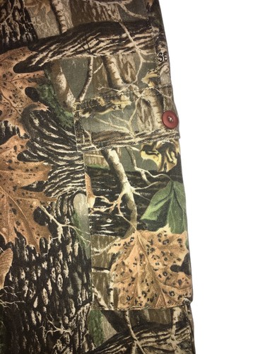 Cabela's Camouflage Two Piece Set Men Cotton Blend Large Shirt Cargo Pants 40x31 - Picture 11 of 16