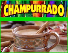Champurrado DECAL Mexican Hot Chocolate Drink Truck Concession Sticker M