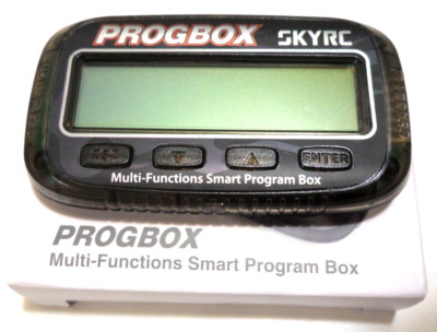 SkyRC Progbox Programmierkarte für Toro ESCs, Servo/Motor/LiPo Tester