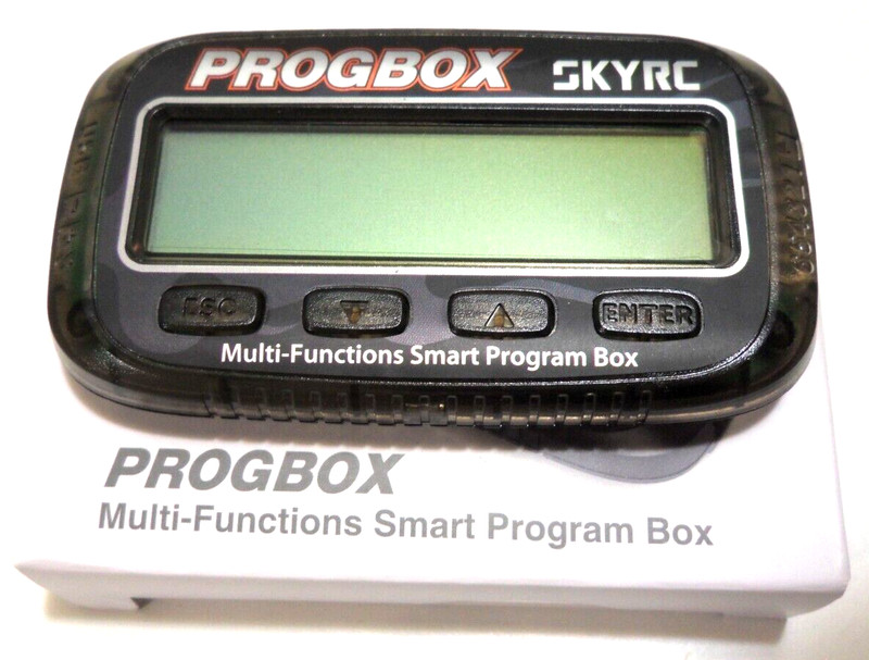SkyRC Progbox programming card for Toro ESCs, Servo/Motor/LiPo tester