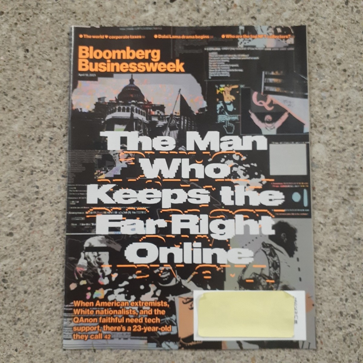 Bloomberg Businessweek Watches NFTs Art Crypto Elon Musk Nick Lim Dalai  Lama F | eBay