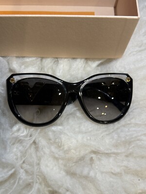 Authentic Louis Vuitton Sunglasses Black Gold Clear My Fair Authentic Louis Vuitton Sunglasses Black Gold Clear My Fair