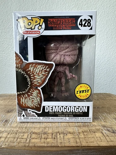 Funko Pop 428 Stranger Things Demogorgon CHASE w/ Protector
