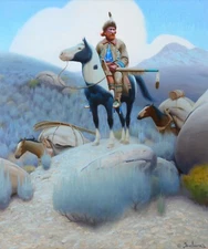 Gerard Curtis Delano : The Mountain Man : Archival Art Print