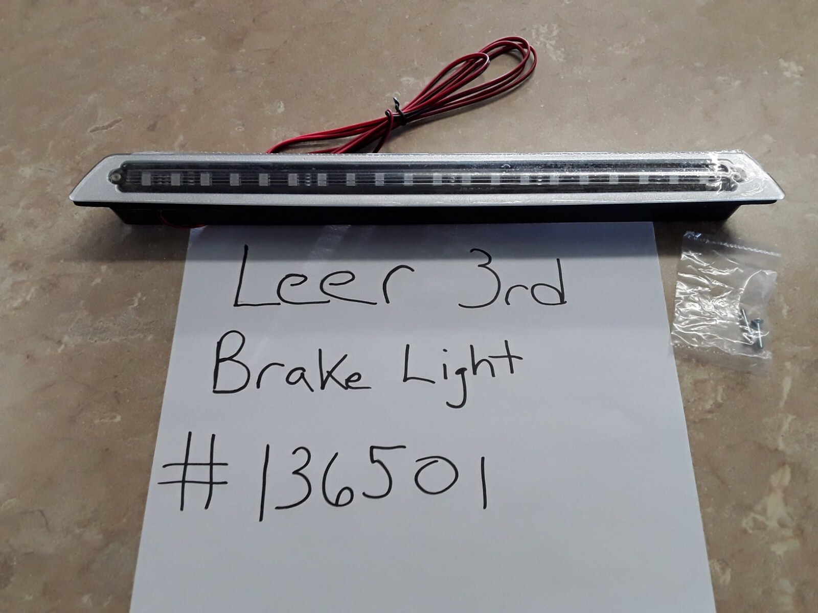 Leer Truck Cap Third Brake Light 136501 eBay