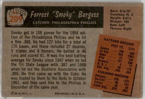 1955 Bowman BB 130-320 Mantle-Mays-Robinson-Williams-Kaline-Berra-Rizzuto-Kiner - Picture 223 of 352