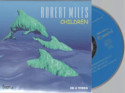 Robert Miles Kinder Cd Single Frankreich French Cardsleeve Pochette Cartonnes