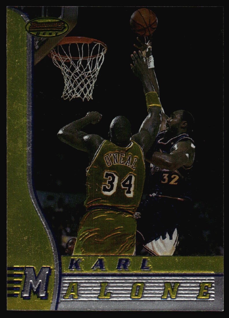 1996-97 Bowman's Best Karl Malone #55 Utah Jazz