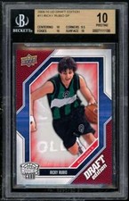 Ricky Rubio Rookie Card 2009-10 UD DE #11 (PRISTINE) BGS 10 (Read Description)