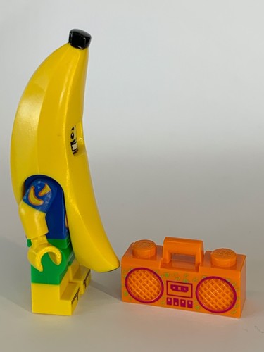 Lego mini figure Party Banana (collectable) 2018 set 5005250 - Picture 4 of 4