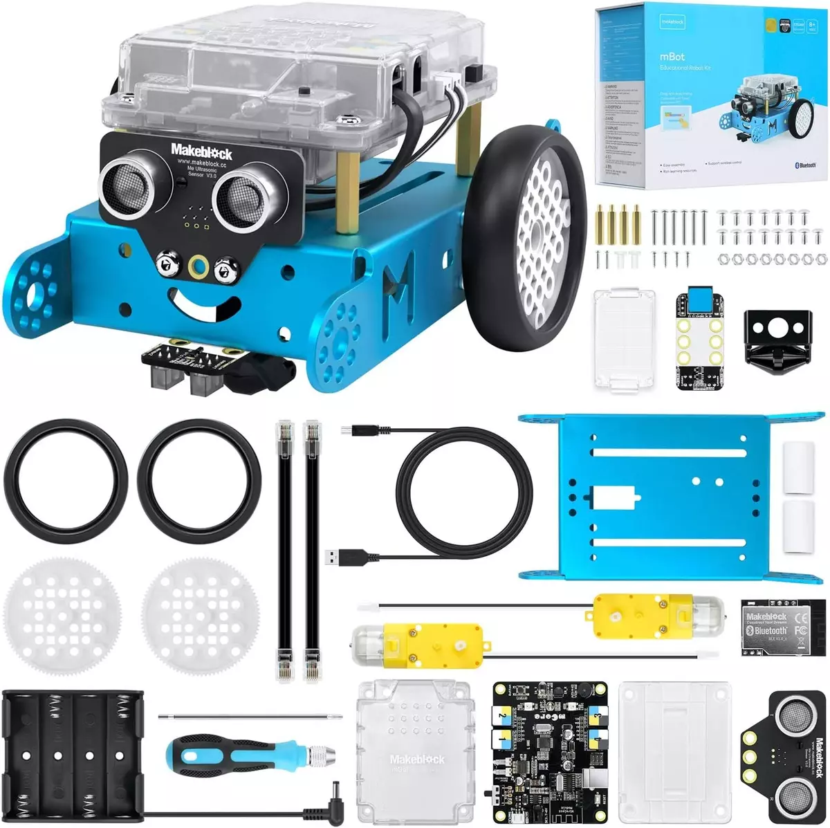 Mbot Robot Kit, STEM Projects for Kids Ages 8-12 Learn to Code