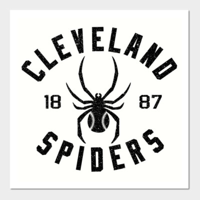 Cleveland Spiders 1887 MLB Baseball Mens Polo XS-6XL, LT-4XLT