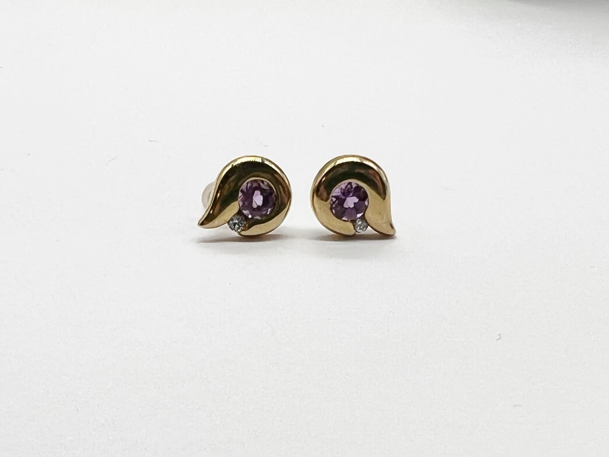 9ct gold 2024 earrings ebay