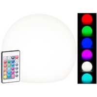Lunartec Solar-Led-Leuchtkugel Mit Fernbedienung, Rgbw, 60 Lumen, IP67, Ø 20 Cm