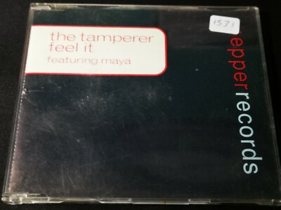 The Tamperer Featuring Maya   Feel It Cd single