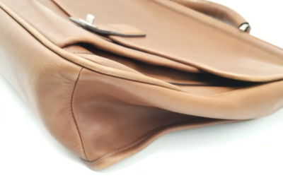Coach F06456 Vintage Barclay Saddle Brown Briefcase/Laptop Bag W