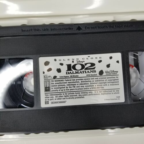 Disney 101 102 Dalmatians VHS Clamshell Movies Set Glenn Close - Bild 5 von 5