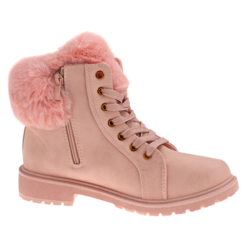 Damen Boots Stiefeletten Stiefel Schnür-Booty Winterstiefel Gefütterte Schuhe - Bild 21 von 51