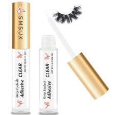 Clear Eyelash Glue Super Strong Hold Eyelash Adhesive Waterproof Eyelash Glue Se