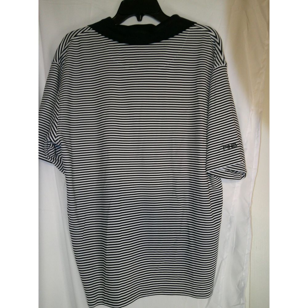 PING Collection Golf Striped Performance Polo Shi… - image 2