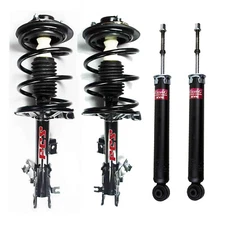 Front FCS Struts with Coil Springs & Rear KYB Excel-G Shocks Kit for FX35 FX45
